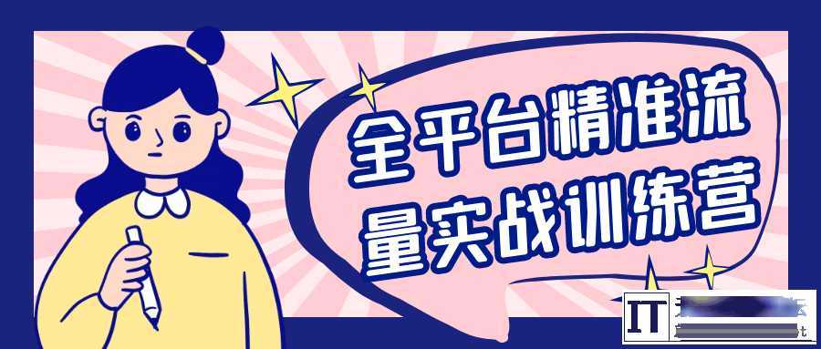 全平台精准流量实战训练营  379 无忧技术吧www.92wuyou.cn