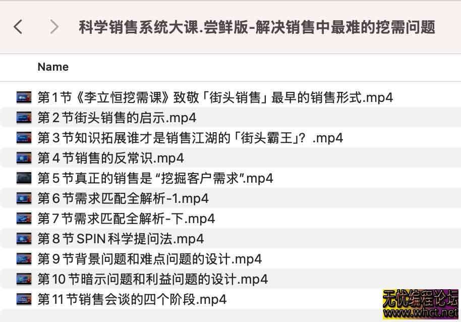 科学销售系统大课.尝鲜版-解决销售中最难的挖需问题  4656 无忧技术吧www.92wuyou.cn