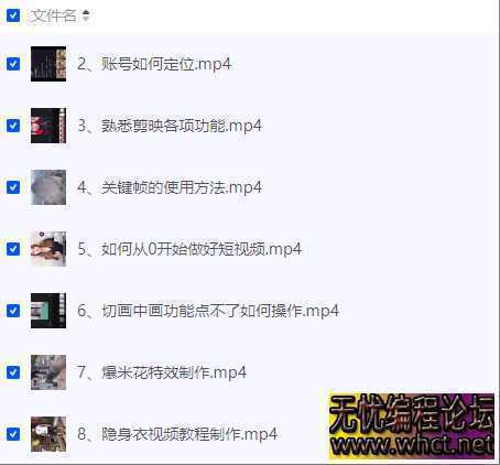 剪映特效，教程，后期必备！  6644 无忧技术吧www.92wuyou.cn