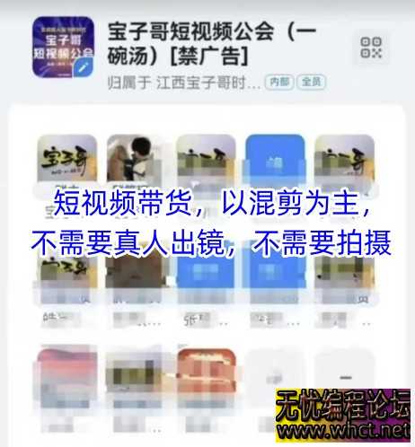 宝子哥团队短视频混剪带货课：零拍摄零出镜，新手 7 天起号实操攻略  3334 无忧技术吧www.92wuyou.cn