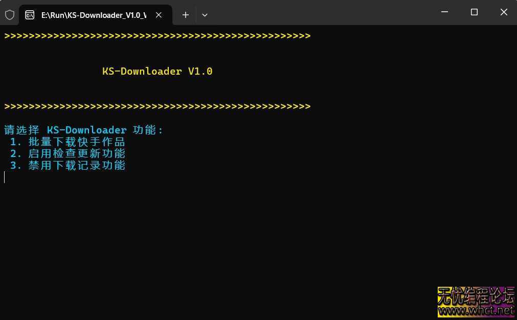 《快手视频下载工具KS_Downloader_V1_4X64.zip》WIN+MAC版本  1258 无忧技术吧www.92wuyou.cn