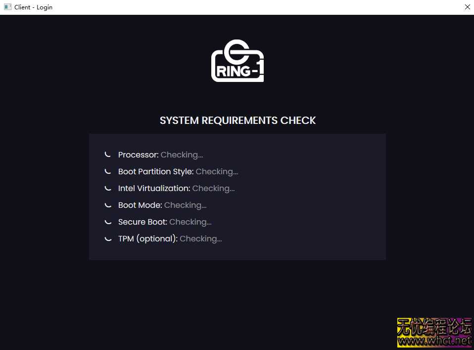 Ring-1国外免费解机器码，支持多款游戏 ,只支持英特尔CPU  5466 无忧技术吧www.92wuyou.cn