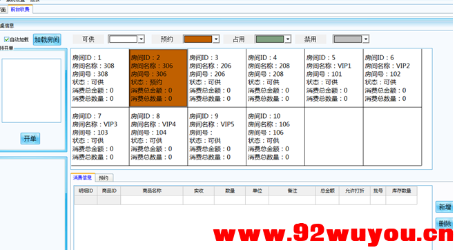 餐饮行业的ERP软件源码-开饭店的都可以用到 不用花钱买了  104 无忧技术吧www.92wuyou.cn