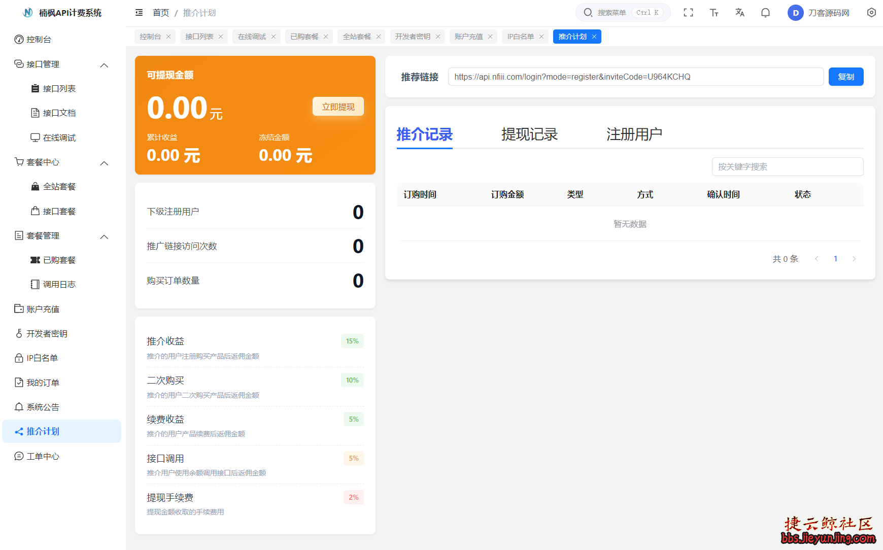2026全新UI解析计费系统源码及教程  4127 捷云鲸社区bbs.jieyunjing.com